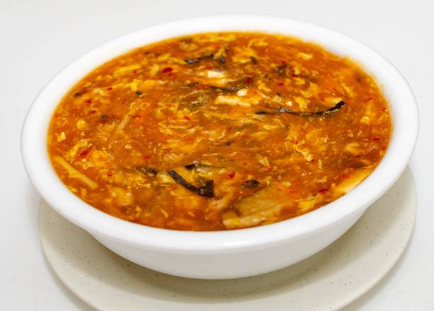 8. Shredded Chicken in Hot and Sour Soup 雞絲酸辣湯